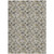 5' X 8' Taupe Beige And Tan Geometric Washable Indoor Outdoor Area Rug