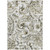 5' X 8' Brown Ivory And Tan Paisley Washable Indoor Outdoor Area Rug