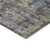 3' X 5' Pewter Abstract Washable Indoor Outdoor Area Rug