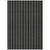 3' X 5' Black And Ivory Striped Washable Indoor Outdoor Area Rug Transitional Style - Black, Ivory Color
