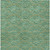 3' X 5' Sage Fern Green And Peach Geometric Washable Indoor Outdoor Area Rug