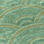 3' X 5' Sage Fern Green And Peach Geometric Washable Indoor Outdoor Area Rug