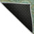 3' X 5' Sage Fern Green And Peach Geometric Washable Indoor Outdoor Area Rug