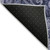 5' X 8' Navy Blue Gray And Green Floral Medallion Washable Indoor Outdoor Area Rug