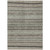5' X 8' Taupe And Brown Striped Washable Indoor Outdoor Area Rug - Taupe, Brown