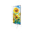 30" Yellow Brown And Green Solid Wood Sunflowers Garden Stake Home Accent