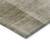 3' X 5' Khaki Geometric Washable Indoor Outdoor Area Rug