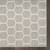 4' X 6' Gray And Ivory Geometric Indoor Outdoor Area Rug