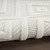 4' Ivory And White Geometric Indoor Outdoor Area Rug
