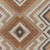 3' X 5' Copper Brown And Beige Tribal Washable Indoor Outdoor Area Rug
