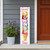 36" Pink White And Yellow Solid Wood Sweet Summer Porch Sign