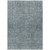 5' X 8' Teal Blue And Gray Southwestern Washable Indoor Outdoor Area Rug
