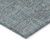 5' X 8' Teal Blue And Gray Southwestern Washable Indoor Outdoor Area Rug