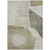 3' X 5' Taupe Brown And Beige Abstract Washable Indoor Outdoor Area Rug - Taupe, Brown, Beige