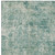 5' X 8' Teal Blue And Beige Abstract Washable Indoor Outdoor Area Rug - Teal Blue, Beige