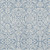 5' X 8' Denim Blue And Ivory Damask Washable Indoor Outdoor Area Rug