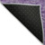 5' X 8' Eggplant Floral Medallion Washable Non Skid Indoor Outdoor Area Rug