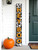 72" Black Orange And White Solid Wood Hey Boo Halloween Ghost Porch Sign