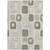 3' X 5' Beige Taupe And Tan Geometric Washable Indoor Outdoor Area Rug