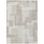5' X 8' Beige Tan And Taupe Abstract Washable Indoor Outdoor Area Rug
