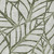 5' X 8' Olive Green And Beige Floral Washable Indoor Outdoor Area Rug
