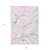 5' X 8' Gray and Pink Abstract Washable Non Skid Indoor Outdoor Area Rug