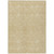 5' X 8' Gold And Ivory Geometric Washable Indoor Outdoor Area Rug - 880016829778