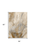 3' X 5' Brown Abstract Washable Non Skid Indoor Outdoor Area Rug