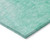 3' X 5' Teal Blue And Aqua Nautical Washable Indoor Outdoor Area Rug