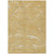 5' X 8' Gold Charcoal And Ivory Abstract Washable Indoor Outdoor Area Rug