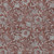 3' X 5' Orange Gray And Silver Floral Washable Indoor Outdoor Area Rug