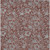 3' X 5' Orange Gray And Silver Floral Washable Indoor Outdoor Area Rug