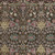 5' X 8' Chocolate Red And Gold Floral Washable Indoor Outdoor Area Rug