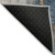3' X 5' Taupe Black And Blue Abstract Washable Indoor Outdoor Area Rug