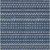 3' X 5' Navy Blue And Mint Green Striped Washable Indoor Outdoor Area Rug