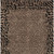 3' X 5' Brown Animal Print Washable Indoor Outdoor Area Rug