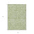 5' X 8' Artichoke Green And Ivory Abstract Washable Indoor Outdoor Area Rug - 608219176860