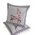 Set of Two 18" Purple Deer Indoor Outdoor Throw Pillow Cover and Insert