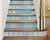 6" X 6" Sky Blue Mosaic Peel And Stick Removable Tiles