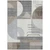 5' X 8' Taupe Gray And Ivory Geometric Washable Indoor Outdoor Area Rug