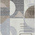 5' X 8' Taupe Gray And Ivory Geometric Washable Indoor Outdoor Area Rug