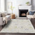 3' X 5' Silver Gray And Gold Oriental Washable Indoor Outdoor Area Rug