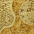 3' X 5' Terra Cotta Brown And Gold Floral Medallion Washable Indoor Outdoor Area Rug
