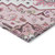 3' X 5' Pink Ivory And Gray Oriental Washable Indoor Outdoor Area Rug