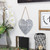 10" Gray Galvanized Metal Heart Shaped Welcome Wall Decor