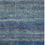 3' X 5' Blue And Gray Striped Washable Indoor Outdoor Area Rug - Blue, Gray