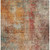 5' X 8' Tan Copper And Terra Cotta Abstract Washable Indoor Outdoor Area Rug