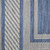 5' X 7' Denim Blue And Ivory Geometric Indoor Outdoor Area Rug - Denim Blue, Ivory