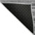 2' X 8' Black Silver and Gray Striped Washable Indoor Outdoor Runner Rug