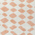 5' X 8' Peach And Beige Geometric Washable Indoor Outdoor Area Rug
